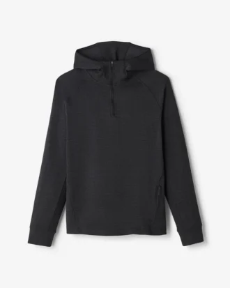 Active Textured Quarter Zip Hoodie
