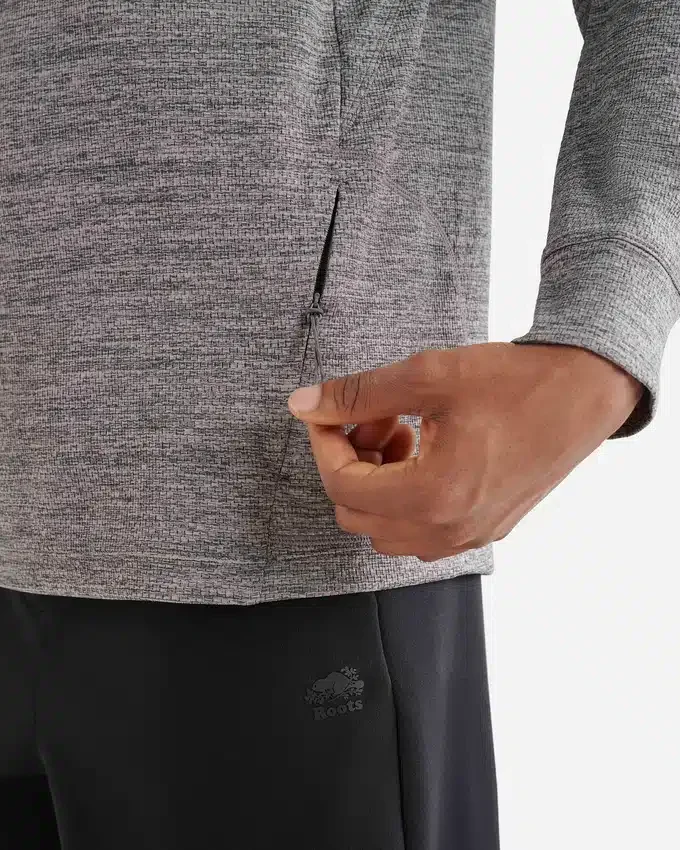 Active Textured Quarter Zip Hoodie Active Textured Quarter Zip Hoodie