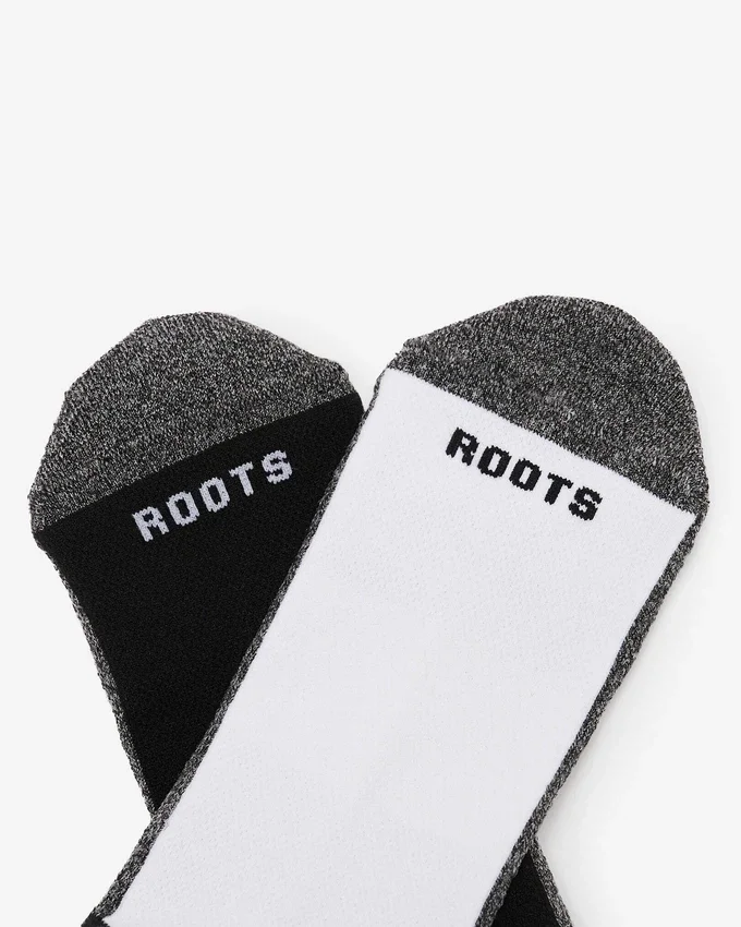Adult Roots Active Ankle Sock 2 Pack Adult Roots Active Ankle Sock 2 Pack
