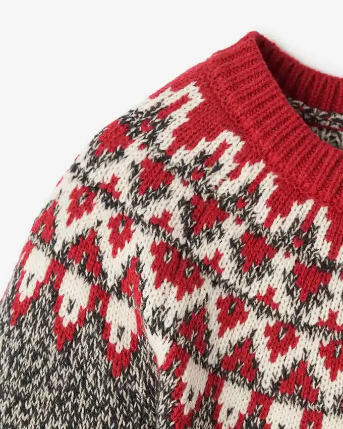 Baby Cabin Fair Isle Sweater Dress Baby Cabin Fair Isle Sweater Dress