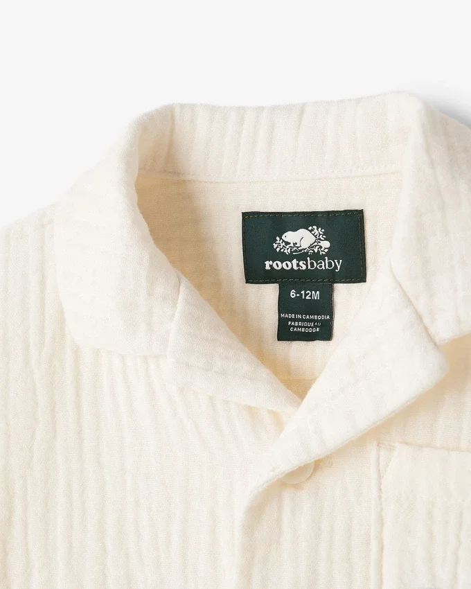 Baby Isla Camp Shirt Baby Isla Camp Shirt
