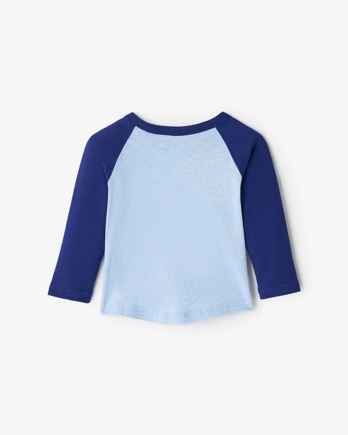 Baby Organic Cooper Baseball T-Shirt Baby Organic Cooper Baseball T-Shirt