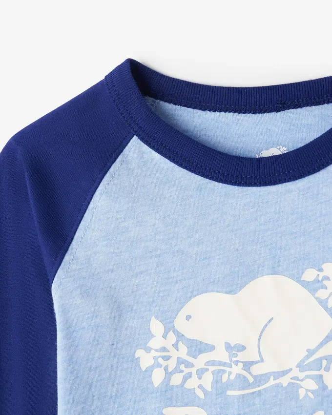 Baby Organic Cooper Baseball T-Shirt Baby Organic Cooper Baseball T-Shirt