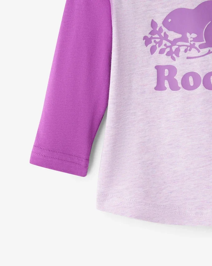 Baby Organic Cooper Baseball T-Shirt Baby Organic Cooper Baseball T-Shirt