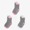 Baby & Toddler Cabin Ankle Sock 3 Pack Baby & Toddler Cabin Ankle Sock 3 Pack