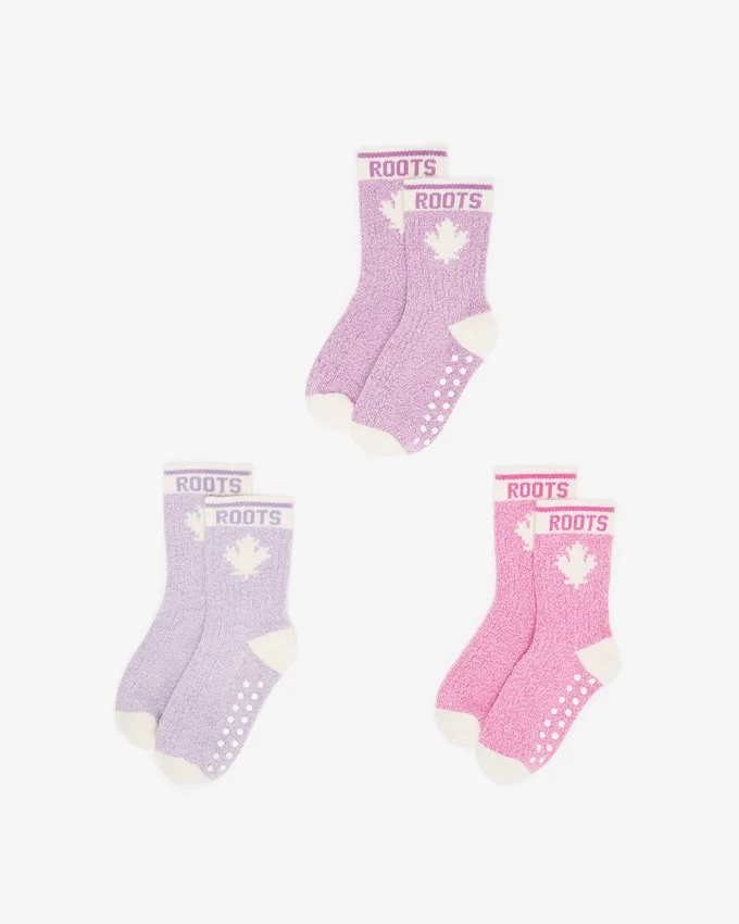 Baby & Toddler Cabin Maple Sock 3 Pack Baby & Toddler Cabin Maple Sock 3 Pack