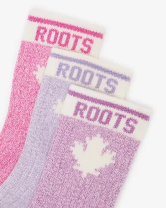 Baby & Toddler Cabin Maple Sock 3 Pack