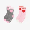 Baby & Toddler Love Sock 2 Pack Baby & Toddler Love Sock 2 Pack