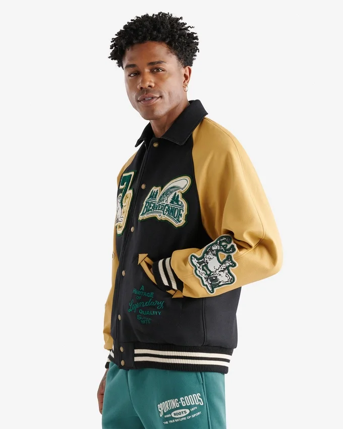 Beaver Canoe Varsity Jacket Beaver Canoe Varsity Jacket