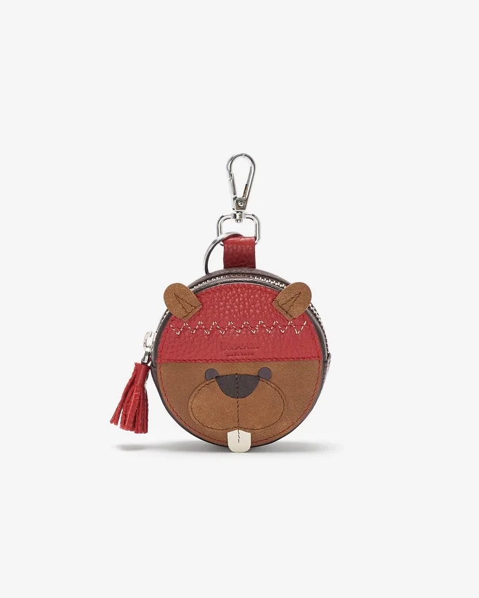 Beaver Zip Coin Pouch Beaver Zip Coin Pouch