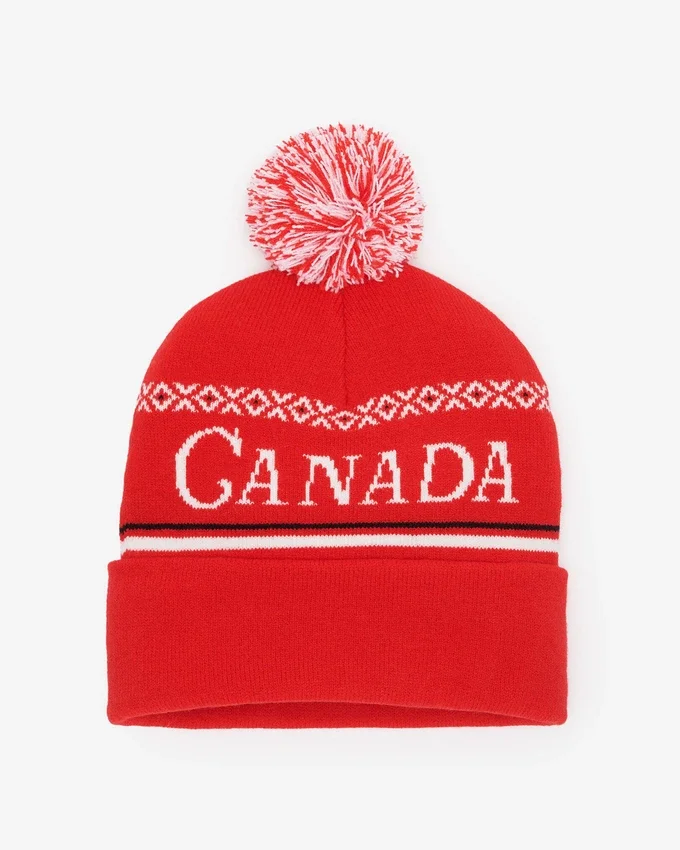 Canada Intarsia Toque Canada Intarsia Toque