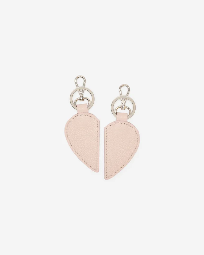 Double Heart Keychain Cervino Double Heart Keychain Cervino