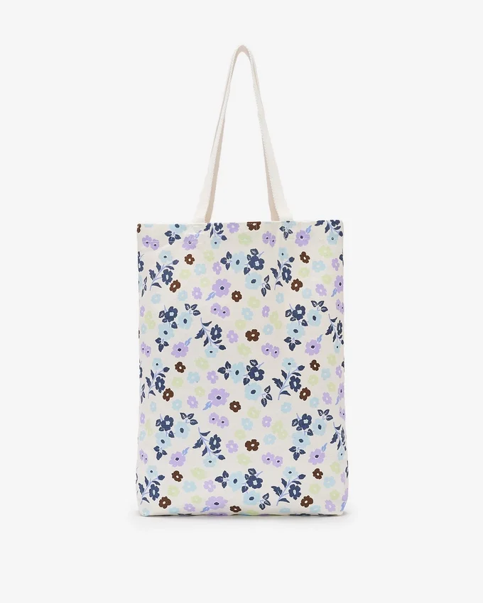 Floral Canvas Tote Floral Canvas Tote