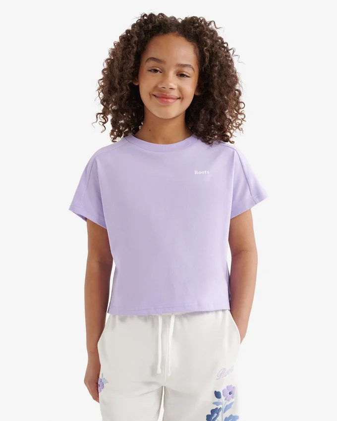 Girls Summer Cloud Boxy T-Shirt Girls Summer Cloud Boxy T-Shirt