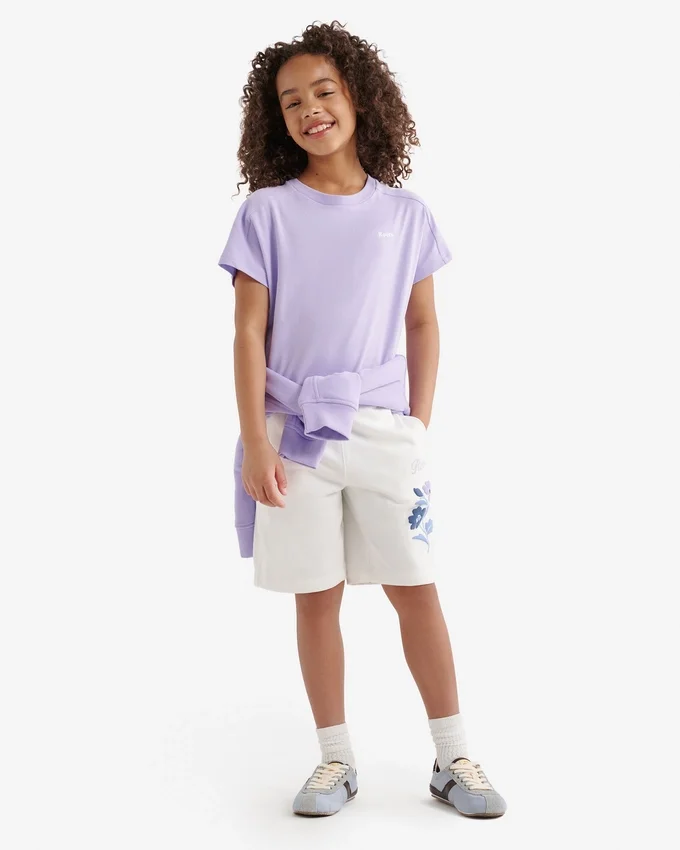 Girls Summer Cloud Boxy T-Shirt Girls Summer Cloud Boxy T-Shirt