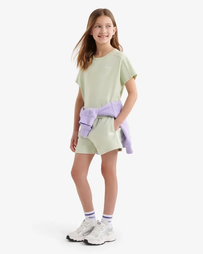 Girls Summer Cloud Boxy T-Shirt Girls Summer Cloud Boxy T-Shirt