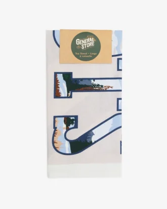 Greetings From BC Tea Towel Greetings From BC Tea Towel