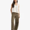 Isla Cotton Gauze Gathered Tank Isla Cotton Gauze Gathered Tank