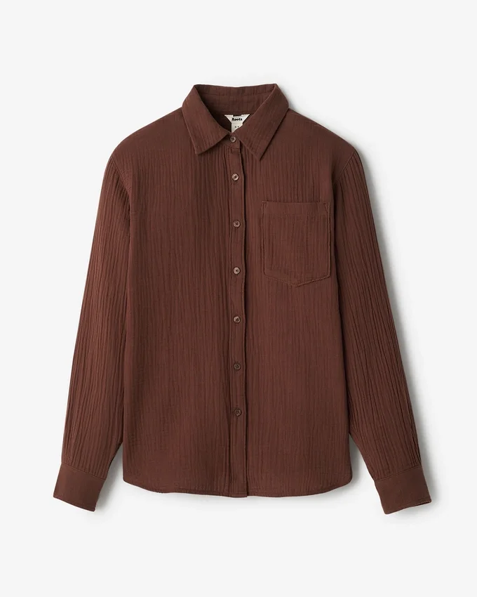Isla Cotton Gauze Shirt Isla Cotton Gauze Shirt