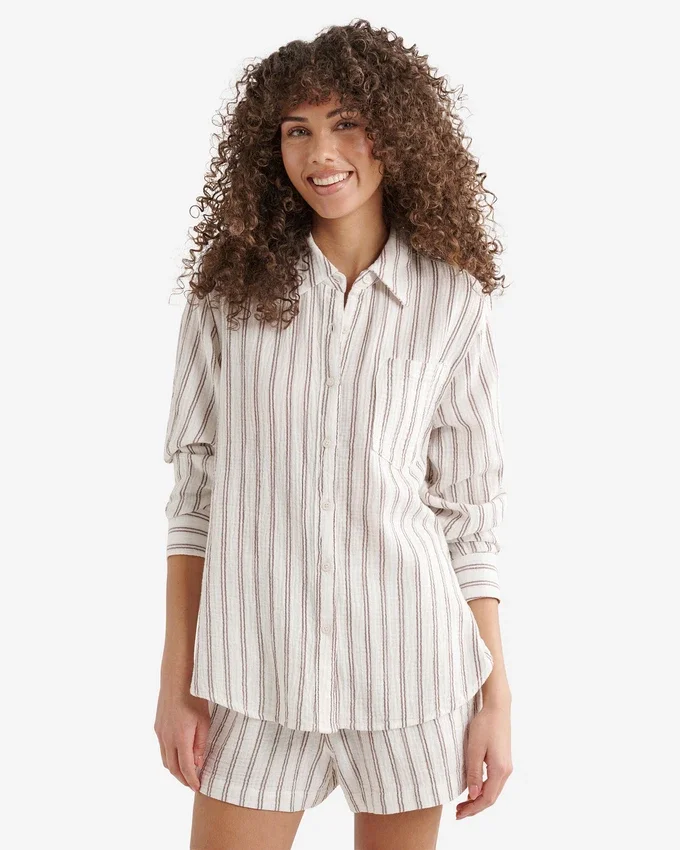 Isla Cotton Gauze Shirt Isla Cotton Gauze Shirt