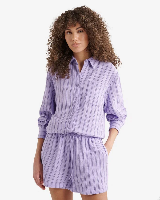 Isla Cotton Gauze Shirt Isla Cotton Gauze Shirt
