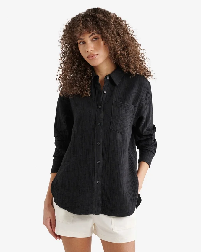 Isla Cotton Gauze Shirt Isla Cotton Gauze Shirt