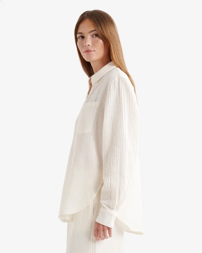 Isla Cotton Gauze Shirt Isla Cotton Gauze Shirt