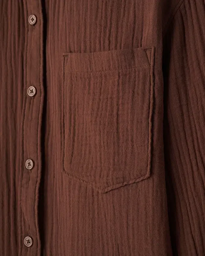 Isla Cotton Gauze Shirt Isla Cotton Gauze Shirt