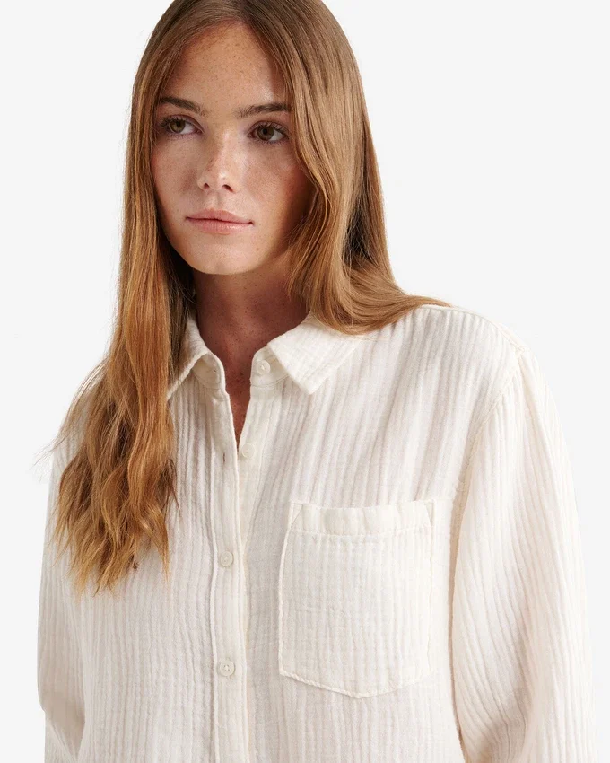 Isla Cotton Gauze Shirt Isla Cotton Gauze Shirt