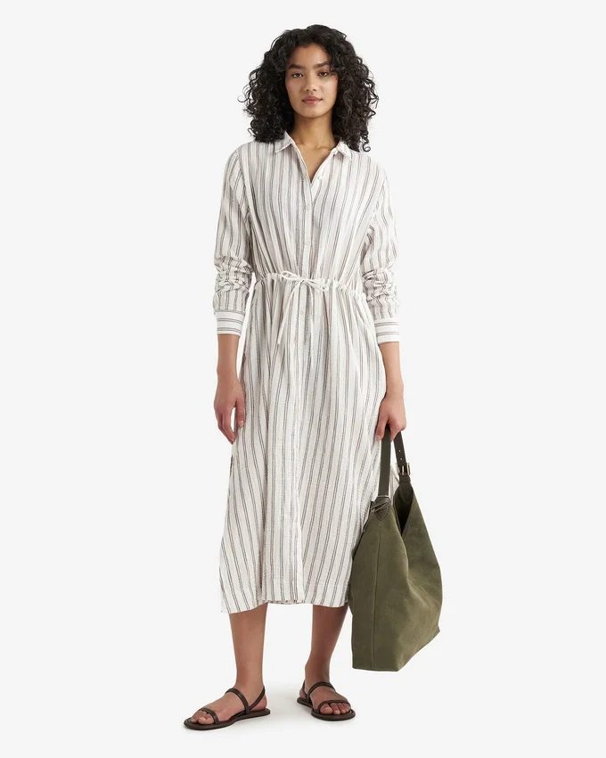 Isla Cotton Gauze Shirt Dress Isla Cotton Gauze Shirt Dress