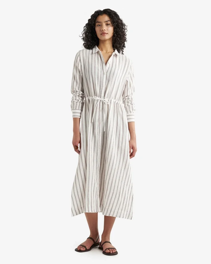 Isla Cotton Gauze Shirt Dress Isla Cotton Gauze Shirt Dress