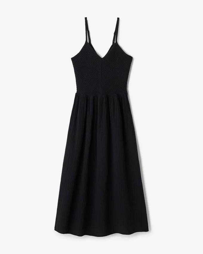Isla Cotton Gauze Smocked Dress Isla Cotton Gauze Smocked Dress