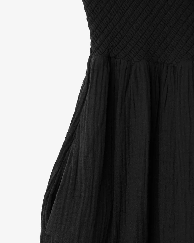 Isla Cotton Gauze Smocked Dress Isla Cotton Gauze Smocked Dress