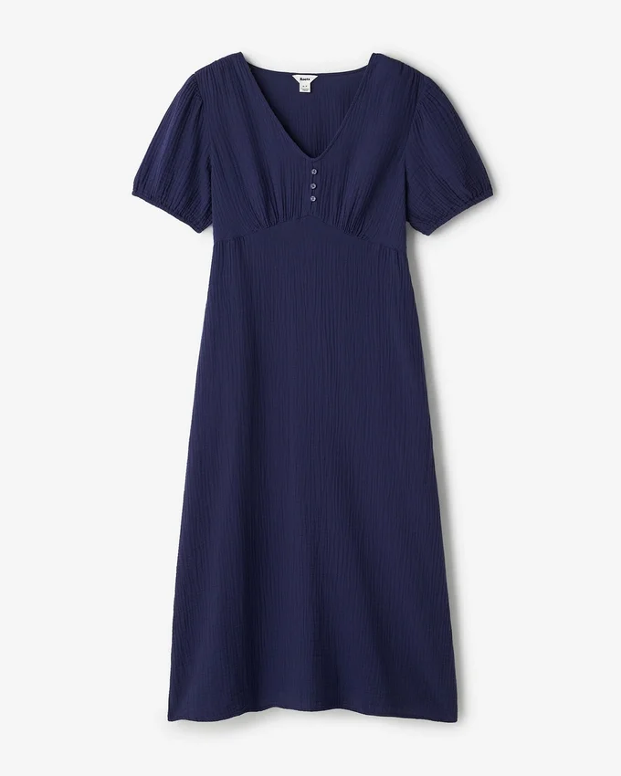 Isla Cotton Gauze Tea Dress Isla Cotton Gauze Tea Dress
