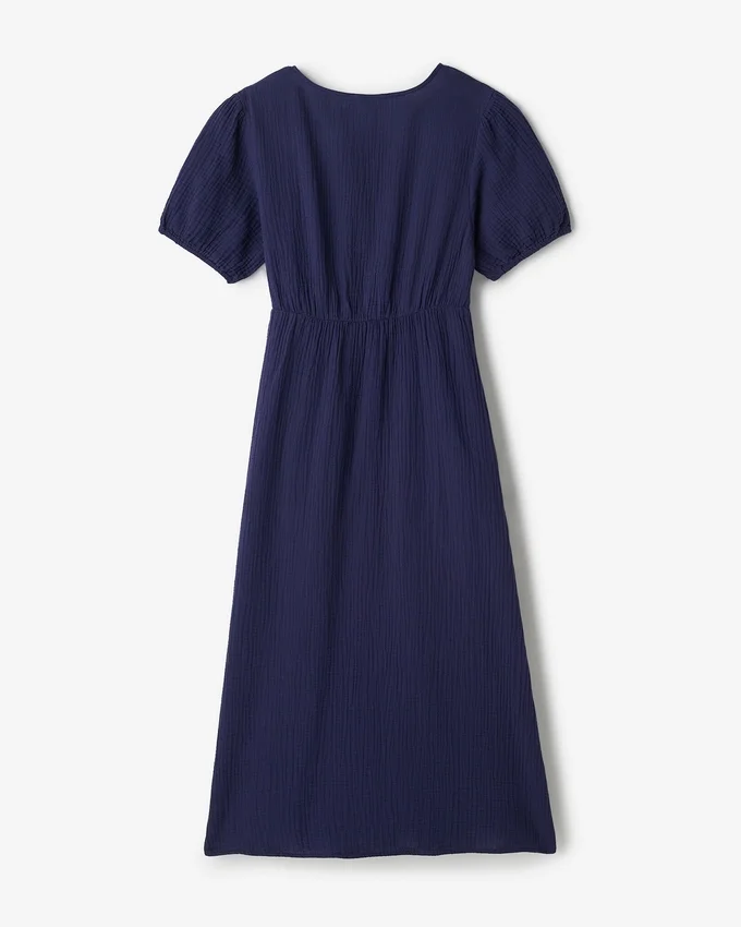 Isla Cotton Gauze Tea Dress Isla Cotton Gauze Tea Dress
