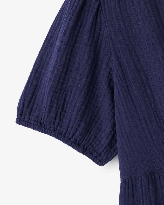 Isla Cotton Gauze Tea Dress Isla Cotton Gauze Tea Dress
