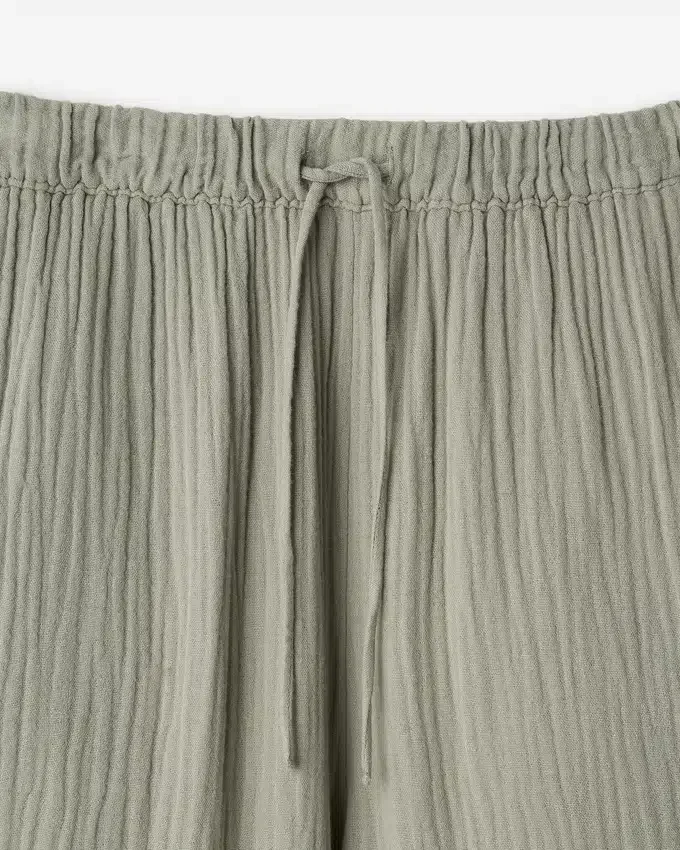 Isla Cotton Wide Leg Pant Isla Cotton Wide Leg Pant