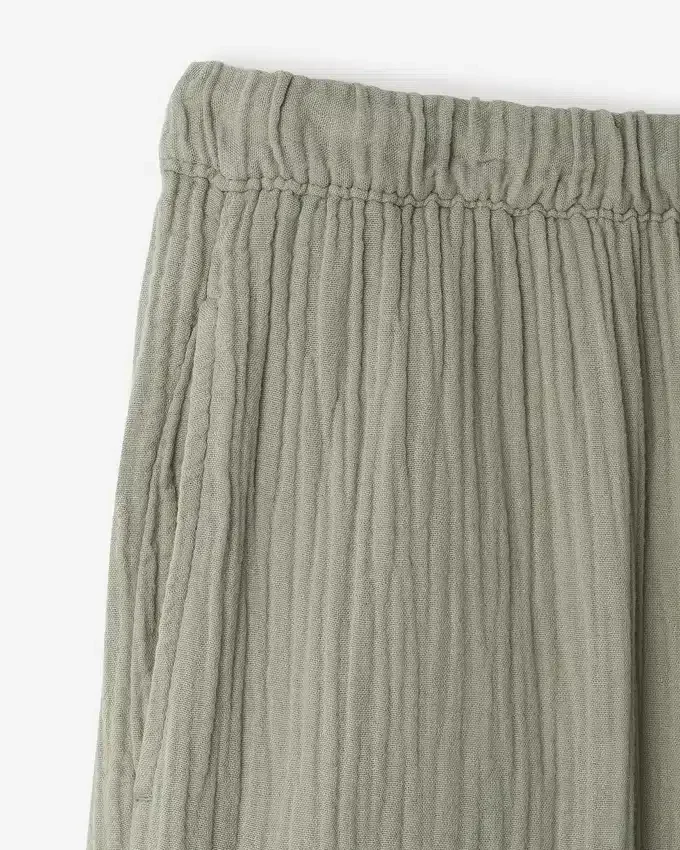 Isla Cotton Wide Leg Pant Isla Cotton Wide Leg Pant