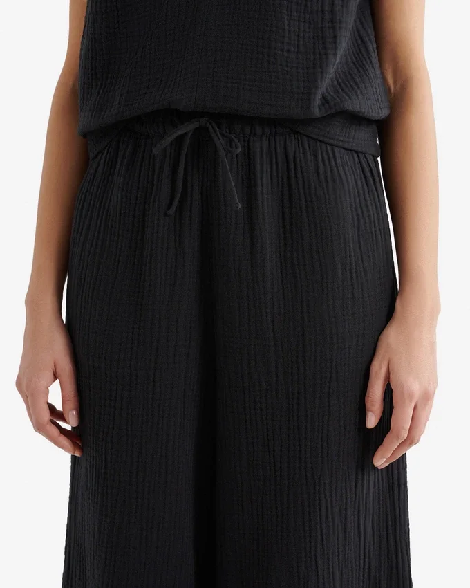 Isla Cotton Wide Leg Pant Isla Cotton Wide Leg Pant