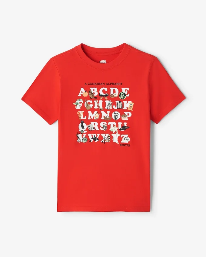 Kids ABC Of Canada T-Shirt Kids ABC Of Canada T-Shirt