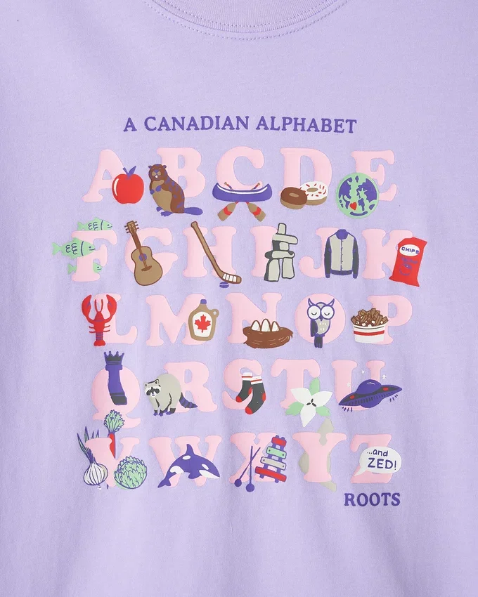 Kids ABC Of Canada T-Shirt Kids ABC Of Canada T-Shirt