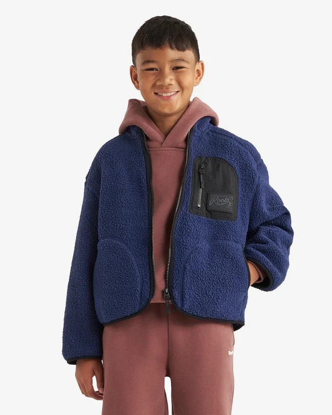 Kids Alta Shearling Fleece Jacket Kids Alta Shearling Fleece Jacket