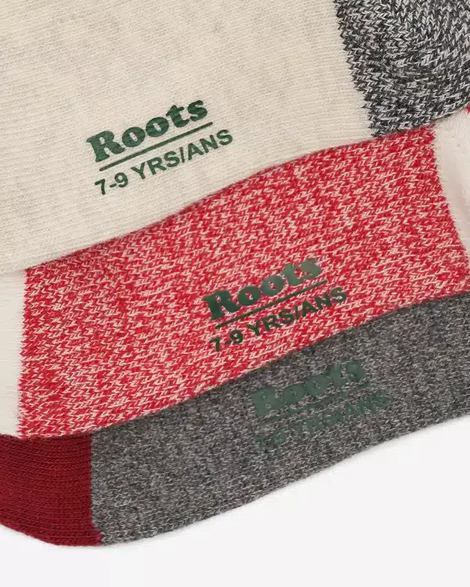 Kids Cabin Maple Sock 3 Pack Kids Cabin Maple Sock 3 Pack
