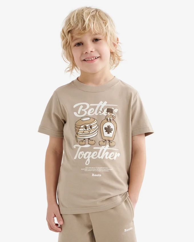 Kids Canadian Foodie T-Shirt Kids Canadian Foodie T-Shirt