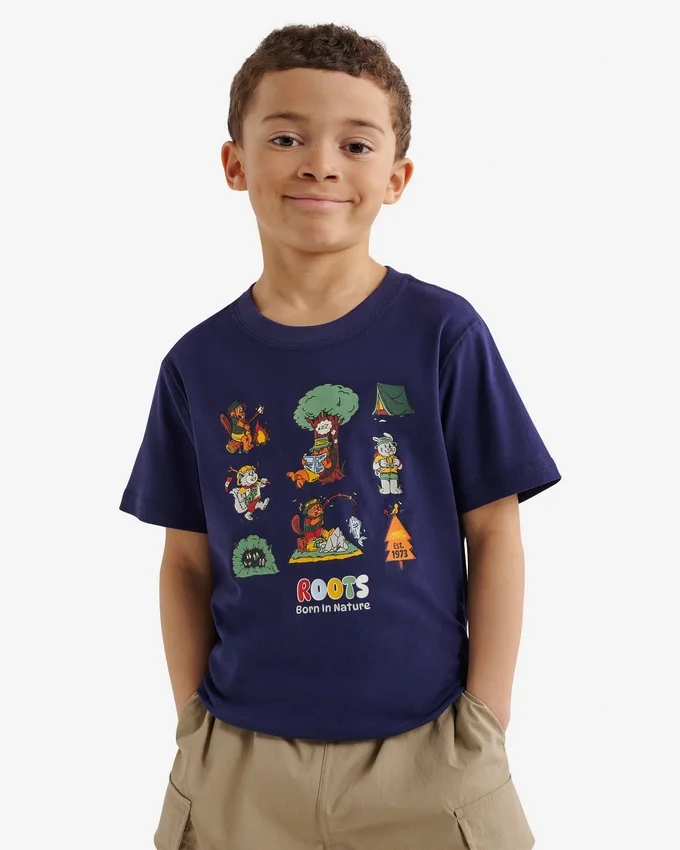 Kids Glow In The Dark Camp T-Shirt Kids Glow In The Dark Camp T-Shirt