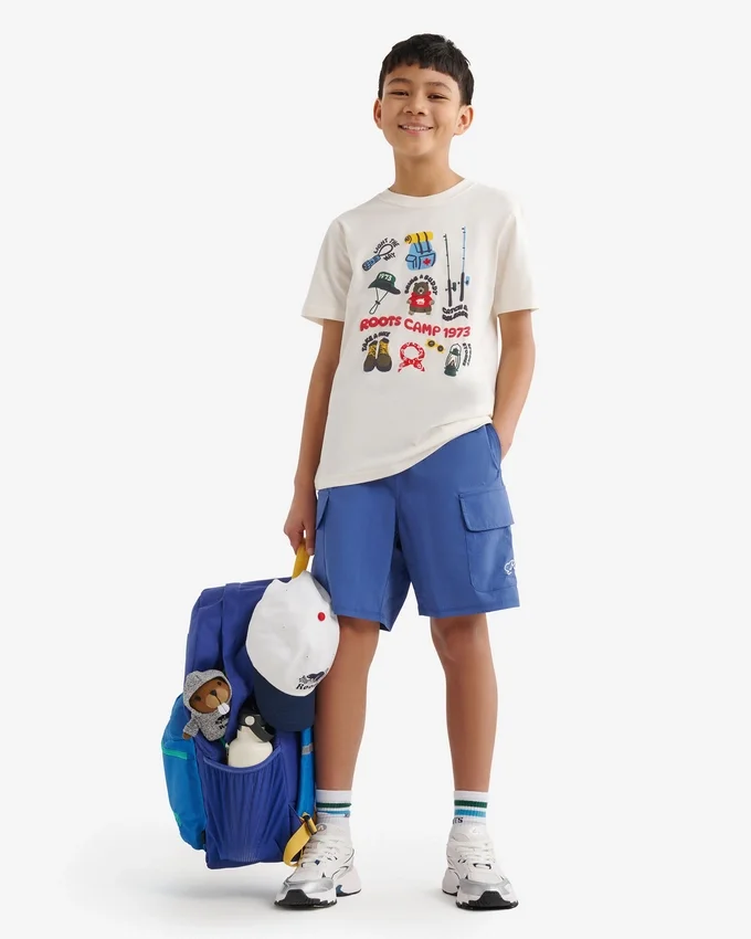 Kids Glow In The Dark Camp T-Shirt Kids Glow In The Dark Camp T-Shirt