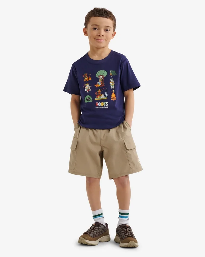 Kids Glow In The Dark Camp T-Shirt Kids Glow In The Dark Camp T-Shirt
