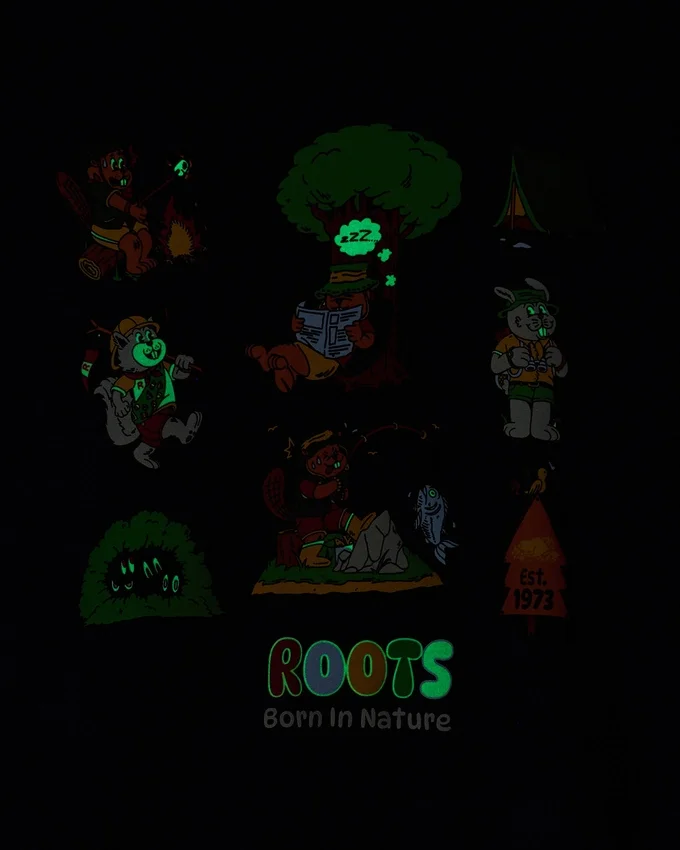 Kids Glow In The Dark Camp T-Shirt Kids Glow In The Dark Camp T-Shirt