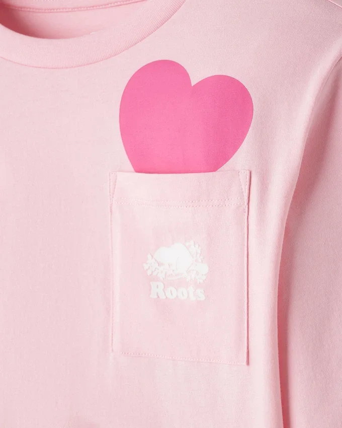 Kids Heart Pocket T-Shirt Kids Heart Pocket T-Shirt