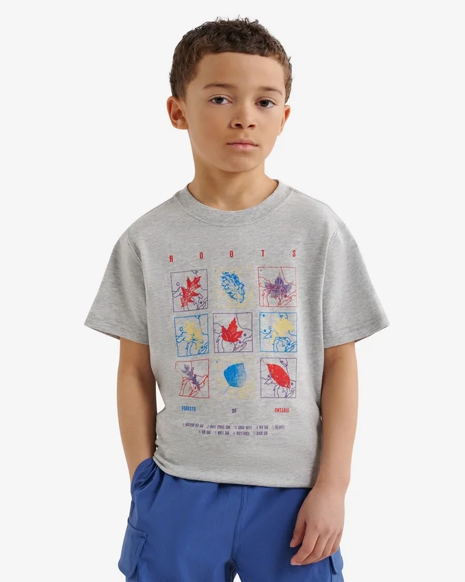 Kids Little Leaves T-Shirt Kids Little Leaves T-Shirt